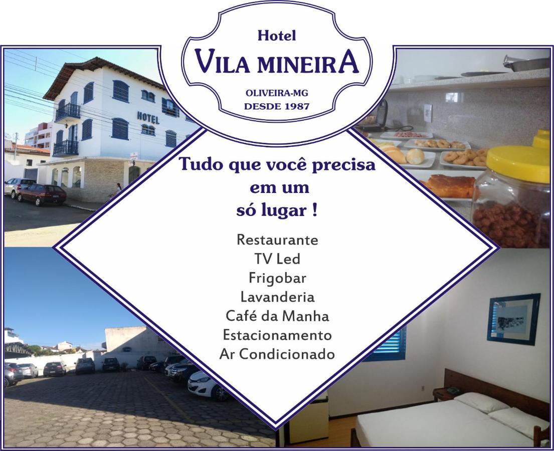 אוליביירה Hotel Vila Mineira מראה חיצוני תמונה